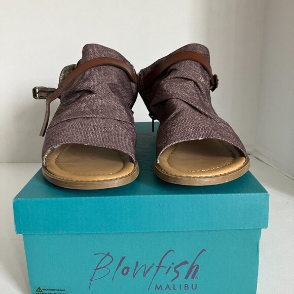 Blowfish Malibu Balla Sandal Size 9 Gladiator Style Zipper and Buckle #B138. - Picture 3 of 8